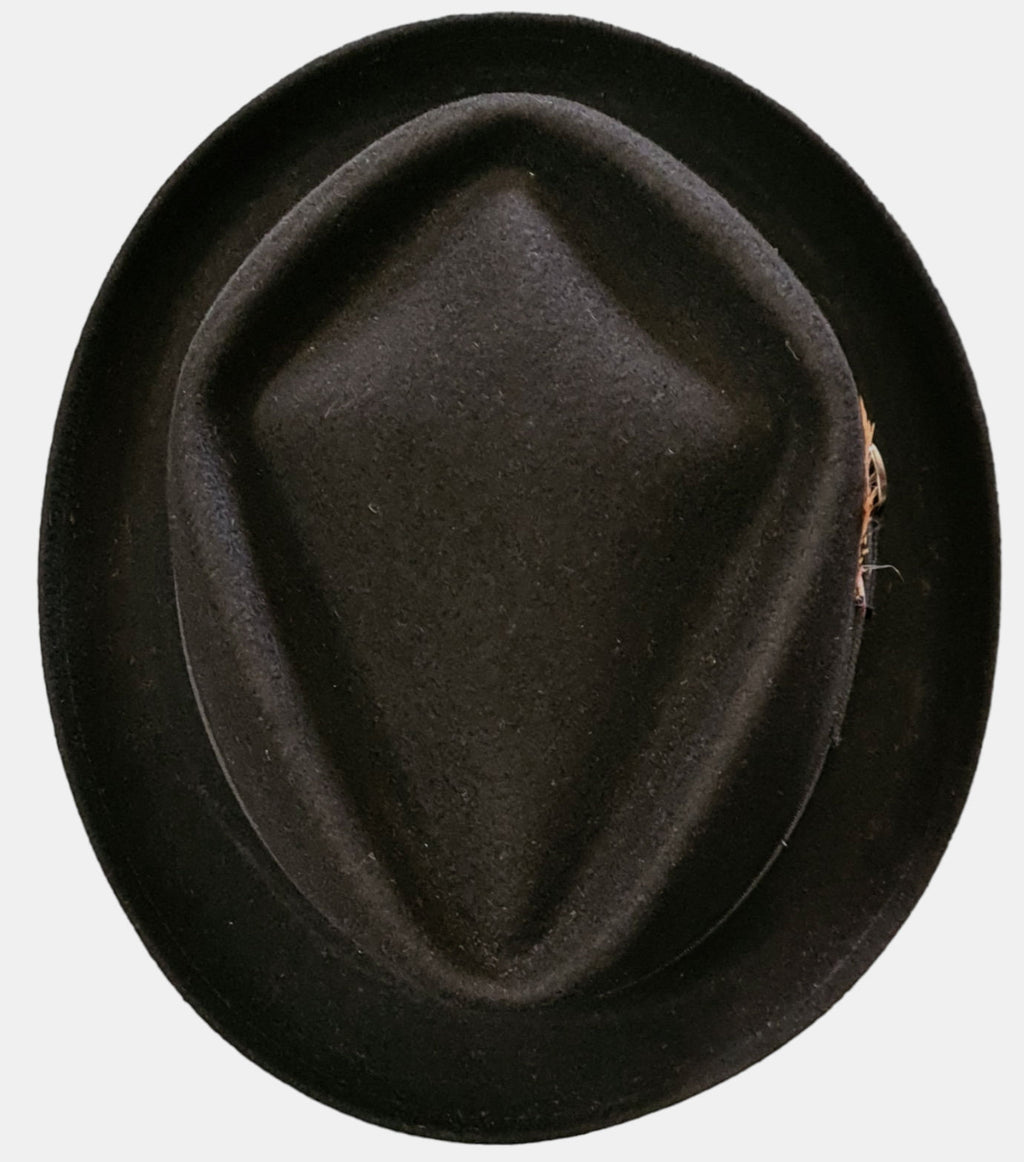 Bailey Silko Pork Pie - Black image 2