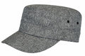 Bailey Sanville Military Style Cap - Grey Tweed image 0