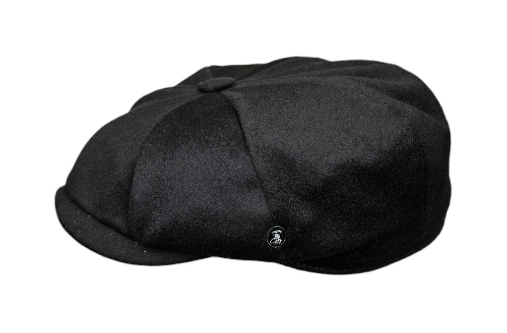 City Sport Docker Baker Boy Loden – Pure Black image 2
