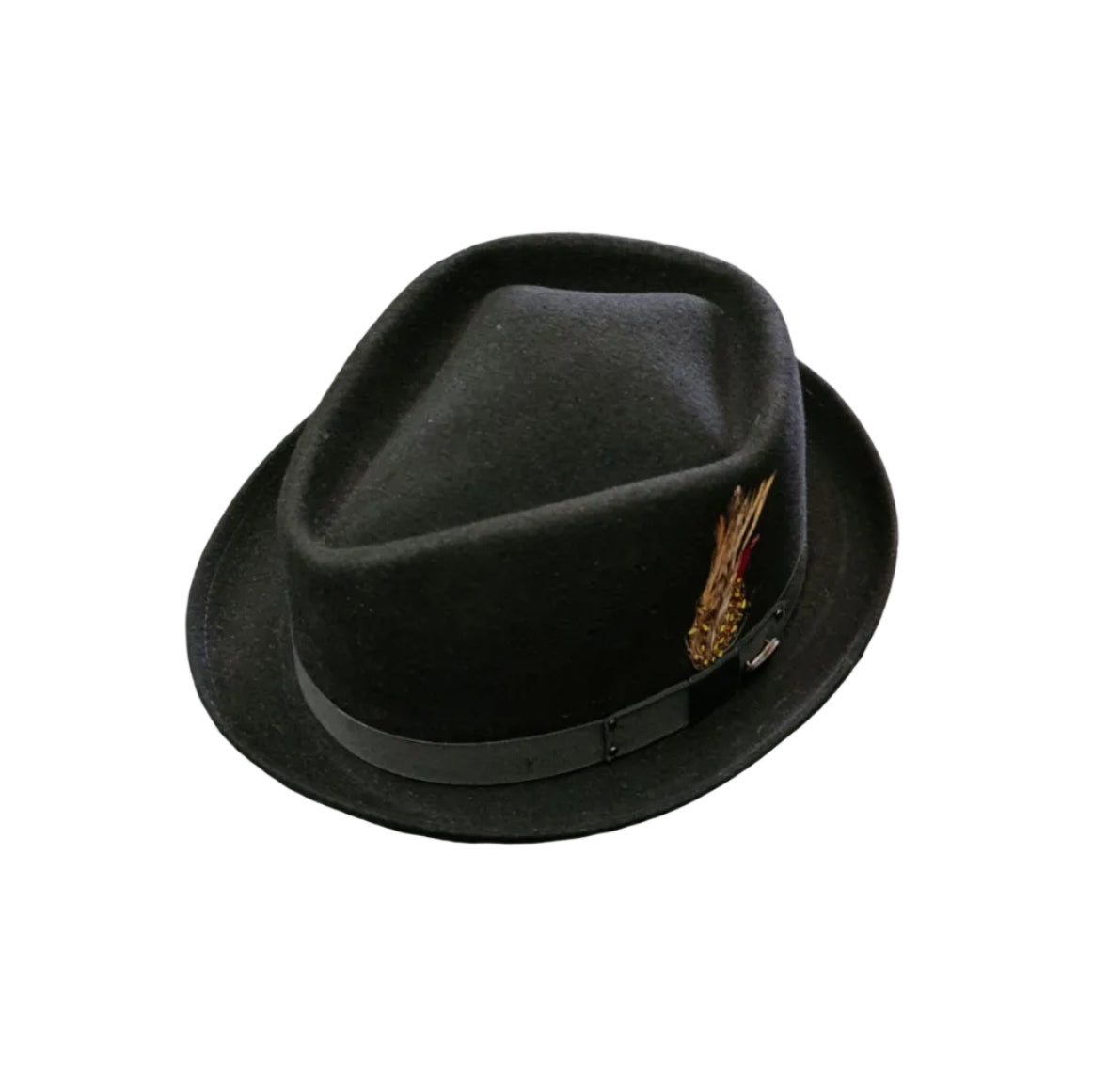 Bailey Silko Pork Pie - Black image 0