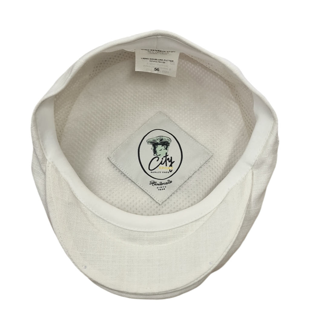 City Sport County Linen Cap - White image 1