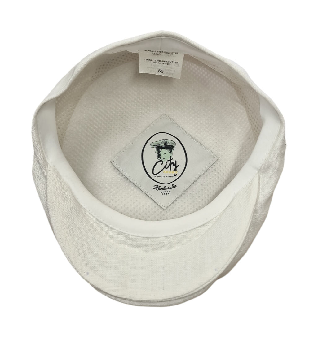 City Sport County Linen Cap - White image 1