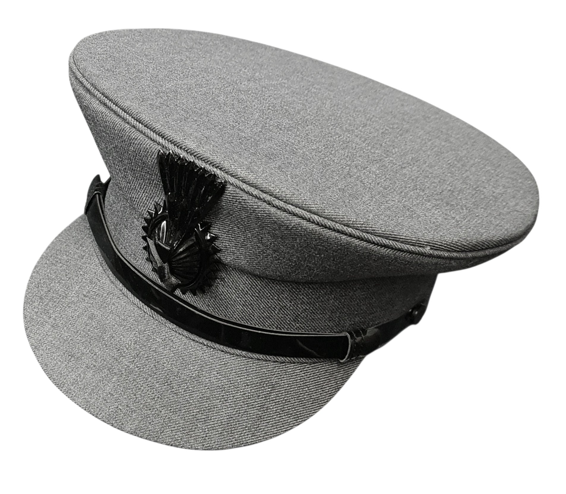 CCC Ltd Chauffeur Cap – Wedding Grey Wool Blend image 0