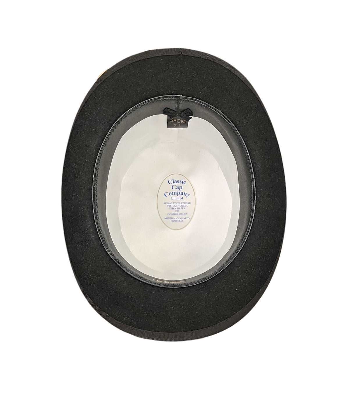 CCC Ltd Melusine Fur Taller Top Hat – Black image 1