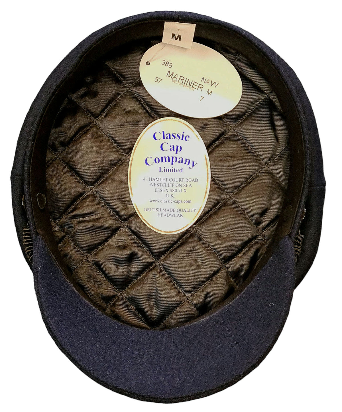 CCC Ltd Greek Fisherman Cap – Navy image 1