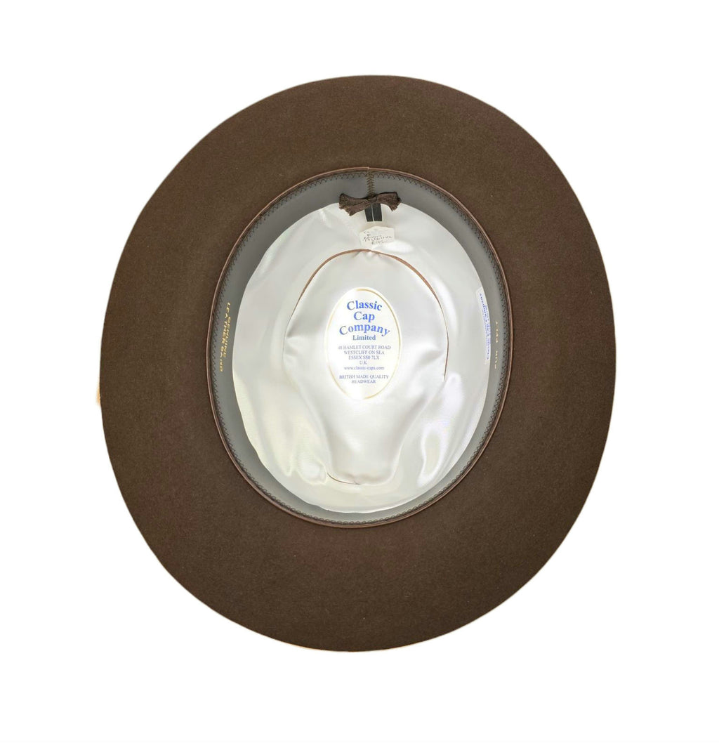 CCC Ltd Classic Fedora - Brown image 1