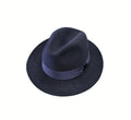 Susquehana/Gamble & Gunn Mason/Molton Classic Trilby Hat - Navy Luxury Feel image 0