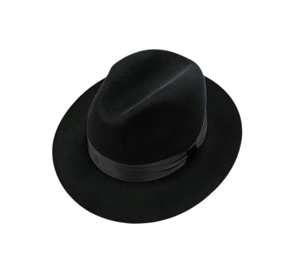 Susquehana Mason Classic Trilby Hat - Black Luxury Feel image 0