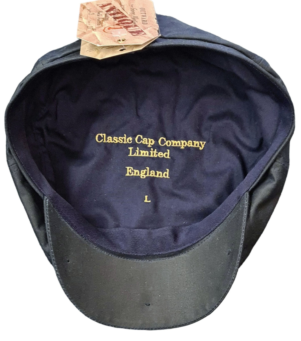CCC Ltd Rutland Urban Baker Boy Cap  - Navy Waxed Cotton  image 1