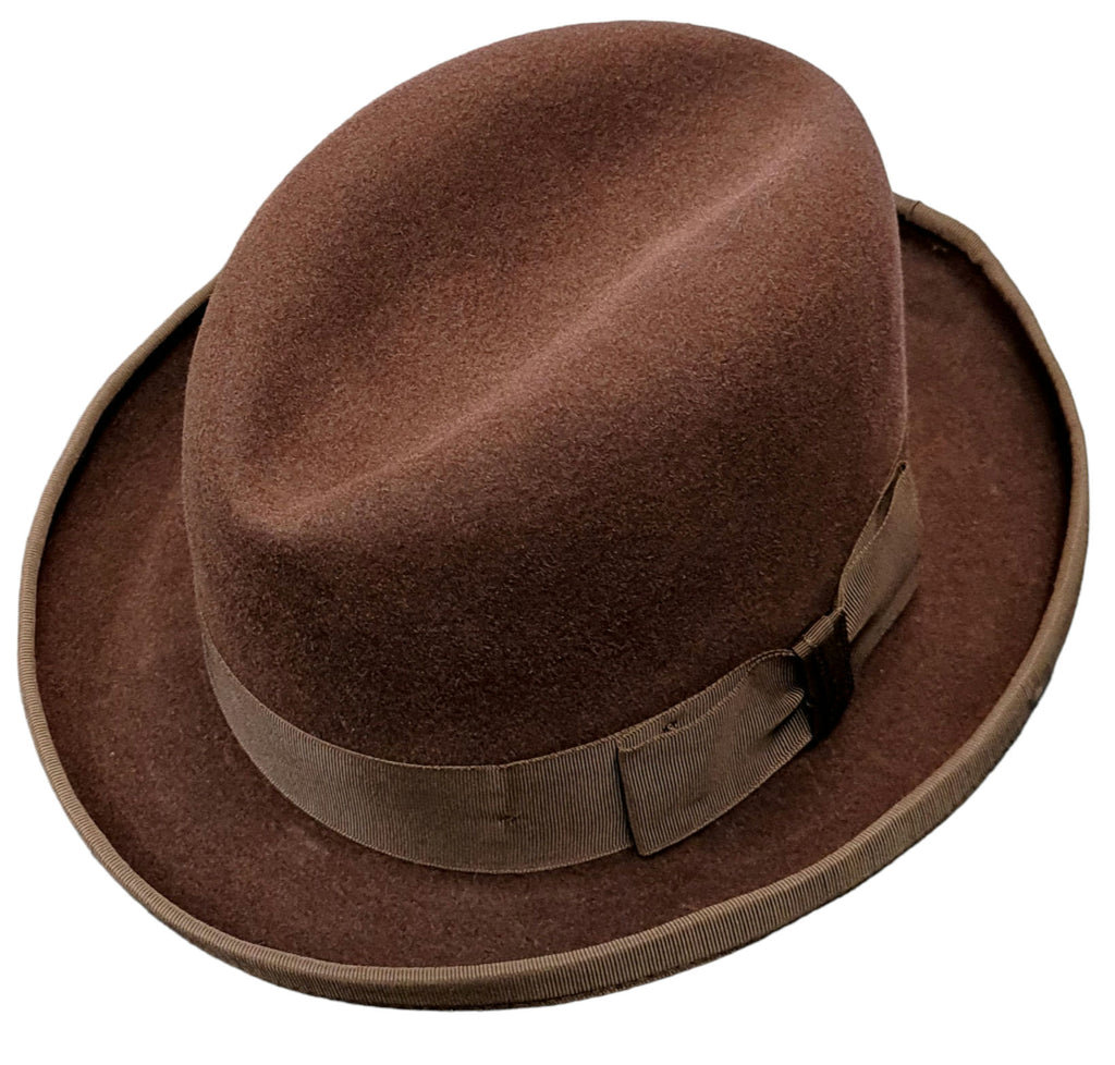 Christys' Homburg Hat – Brown image 0
