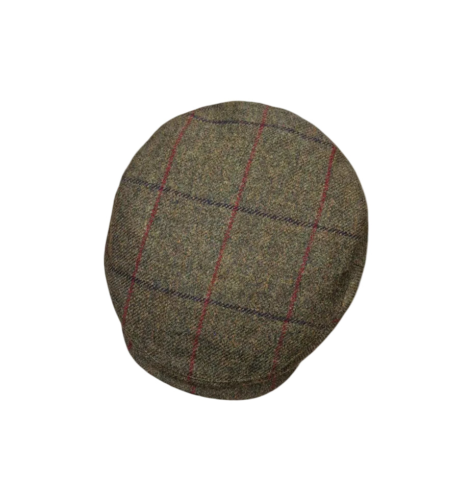 Failsworth Bond Oversized County Manor 517 Cap – Lovat Panecheck image 0