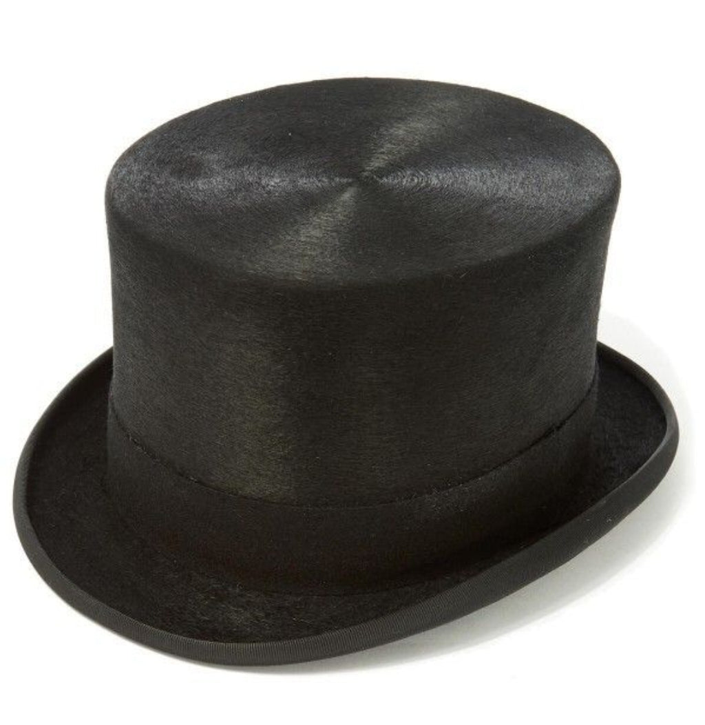 Christys' Fur Felt Top Hat - Black image 0