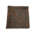 Pure Silk Paisley Hankie – Green image 0