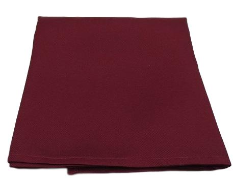 Pure Silk Hankie - Burgundy image 0