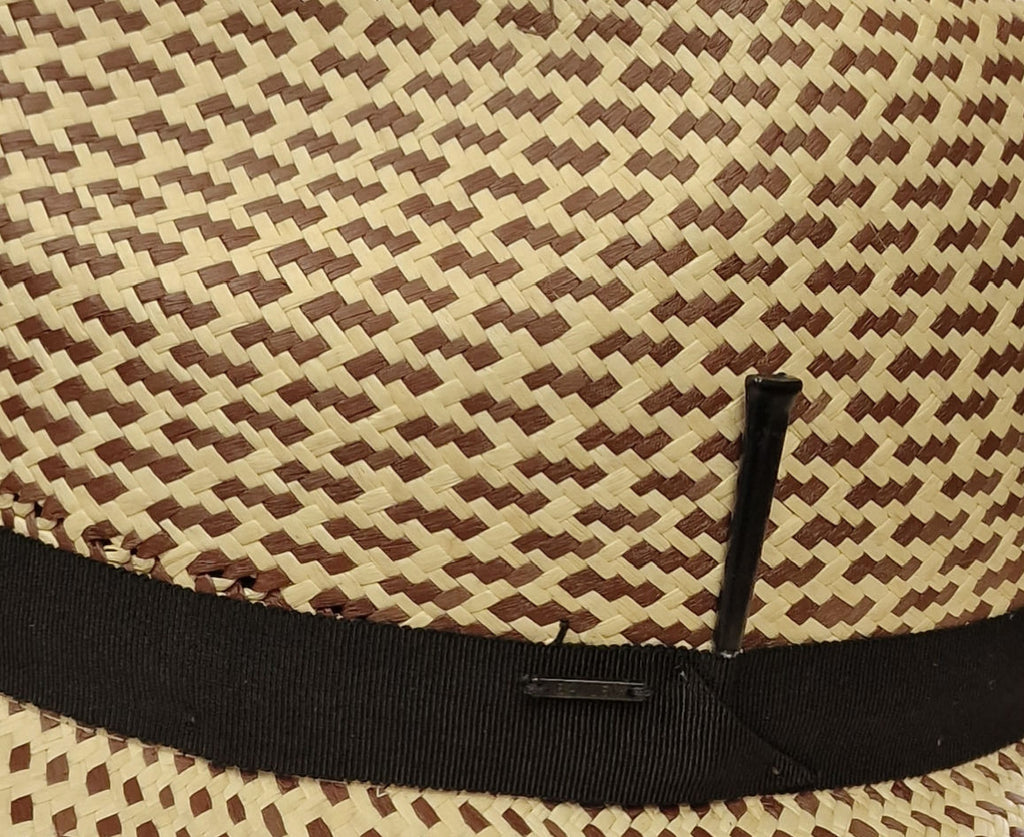 Bailey Hernen Panama Hat – Expresso Check image 5