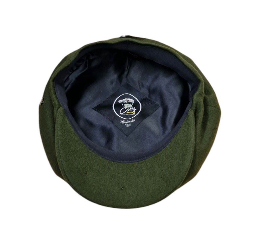 City Sport Oversized Baker Boy 11.5" Cashmere - Green image 1