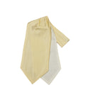 Pure Silk Cravat - Textured Cream image 0