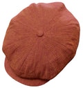 City Sport Urban Baker Boy Cap – Terracotta Linen image 0