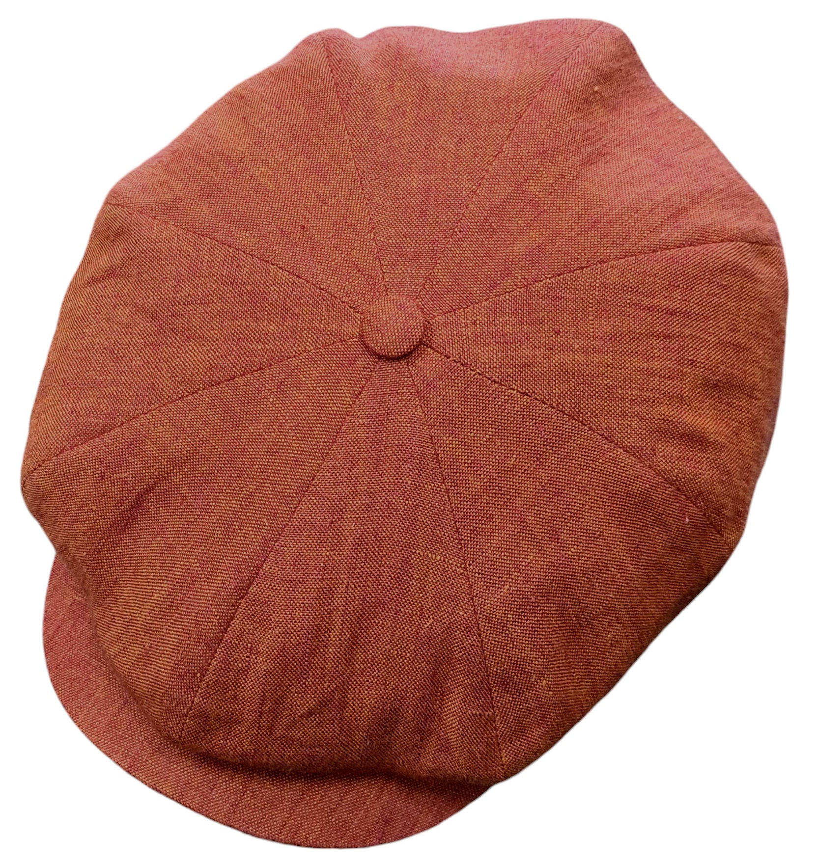 City Sport Urban Baker Boy Cap – Terracotta Linen image 0
