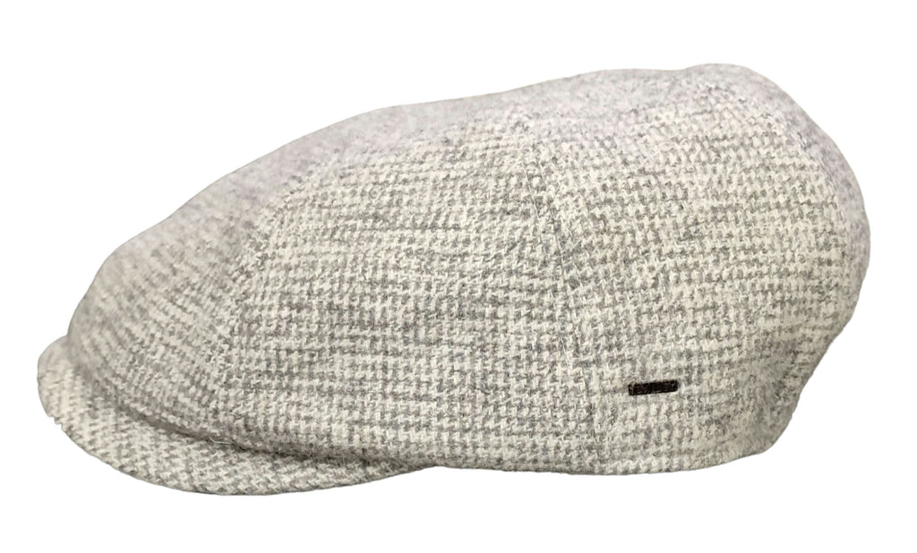 Bailey Brune 8 Panel Duckbill Cap – Silver Grey image 2