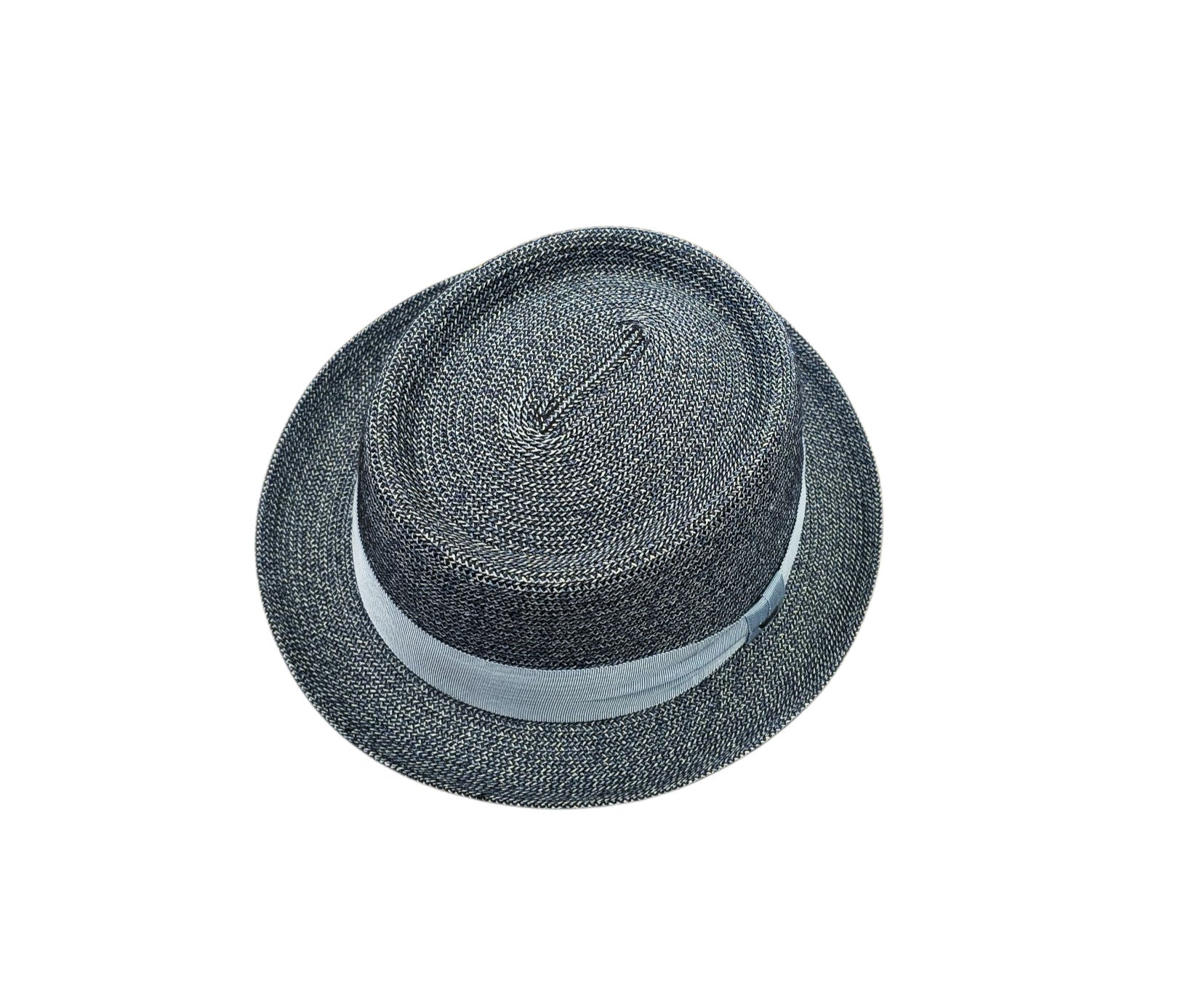 Bailey Waits Pork Pie – Blue/Grey | Classic Atlantic Crown image 0