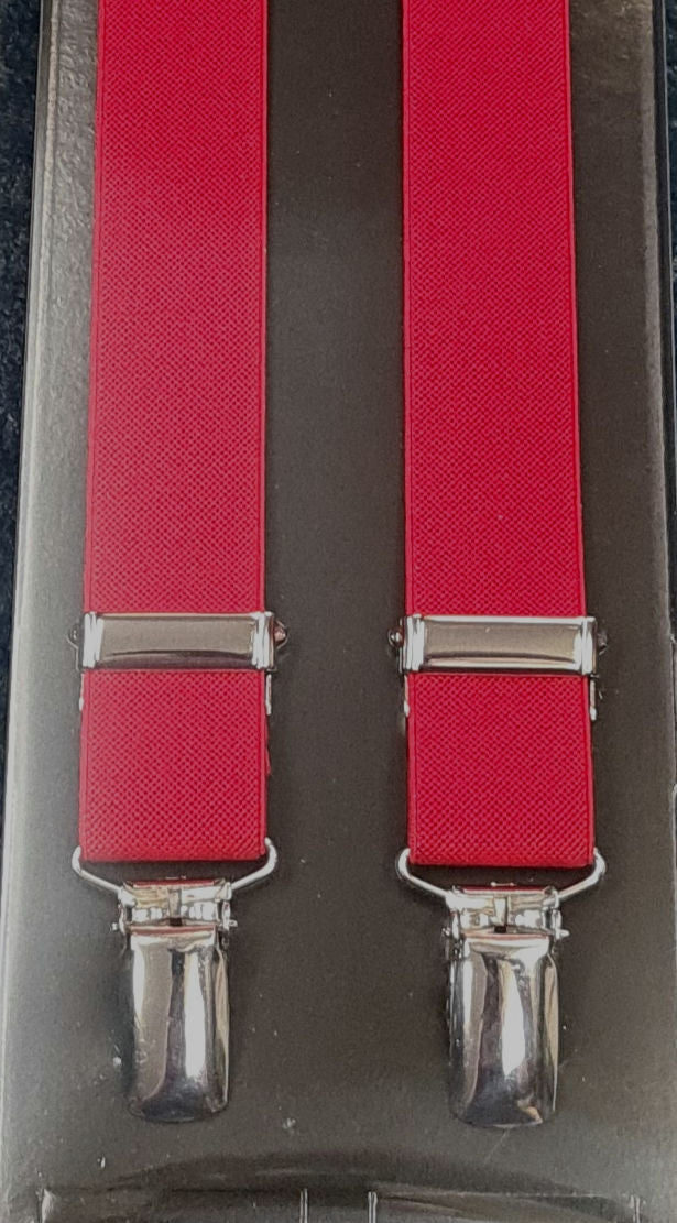 CCC Ltd Narrow Bracers – Red image 0