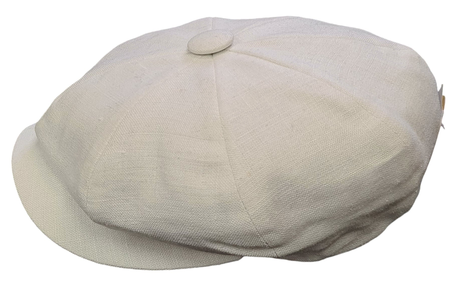 City Sport Classic Baker Boy 11" Leyton Cap Linen - White image 2
