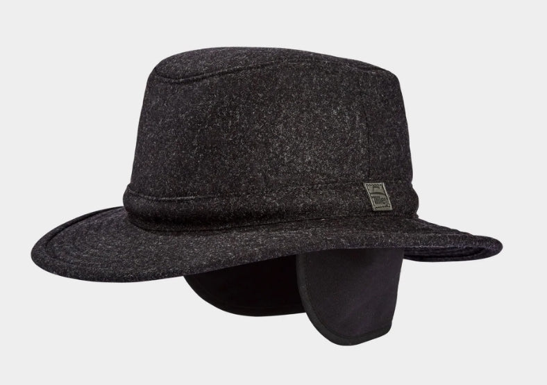 Tilley TTW2 Tec-Wool Hat - Charcoal Grey/Black image 3