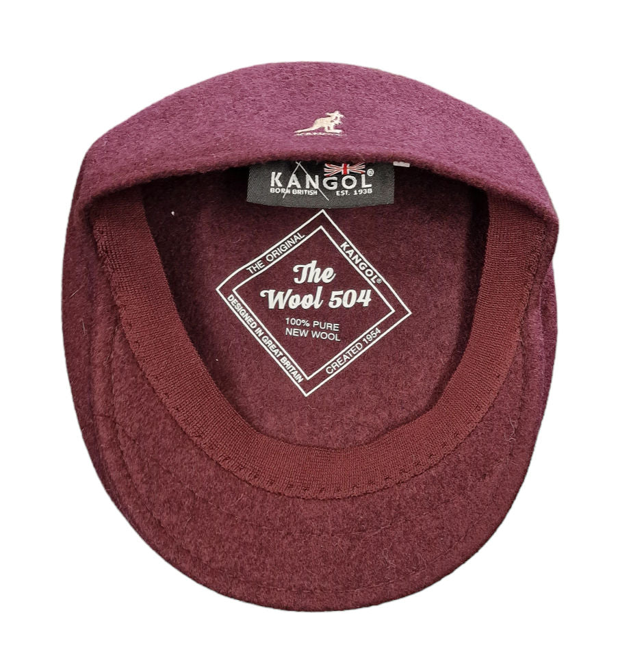 Kangol 504 Wool Cap – Vino image 1