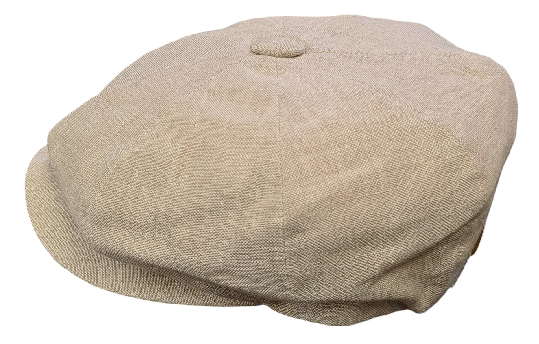 City Sport Classic Baker Boy 11" Leyton Cap Linen – Natural image 2