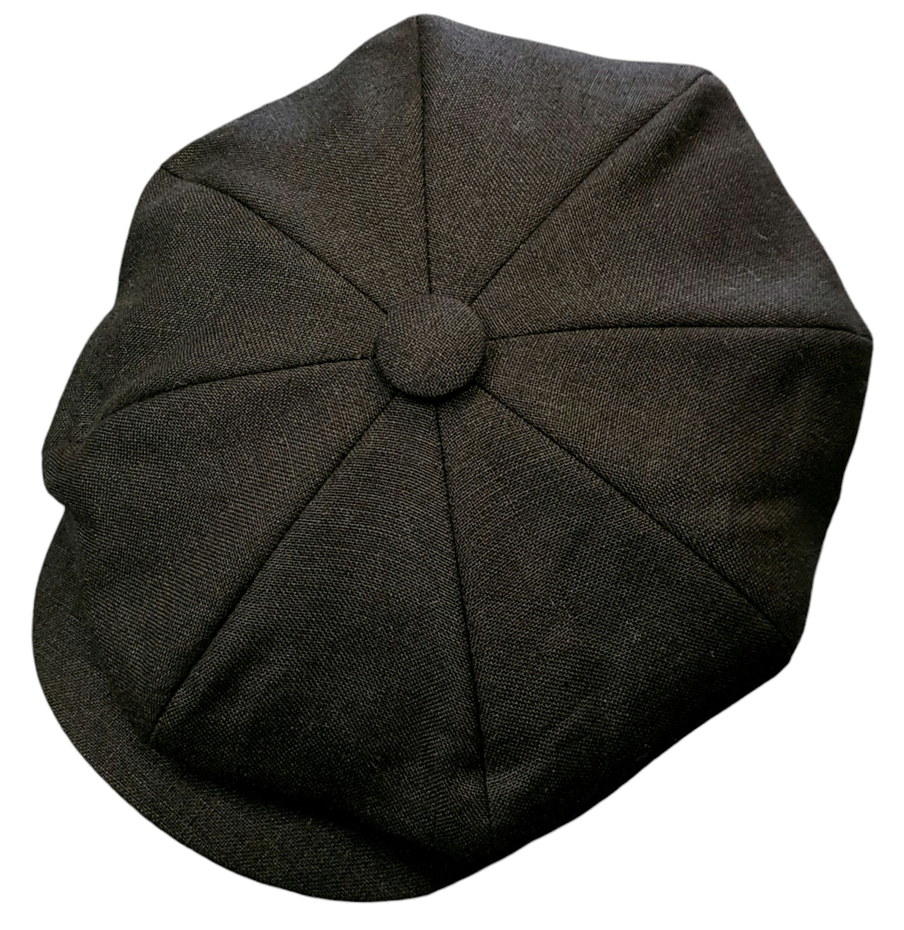 City Sport Classic Baker Boy 11" Leyton Cap Linen – Black image 0