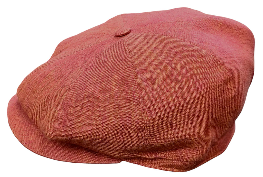 City Sport Urban Baker Boy Cap – Terracotta Linen image 2