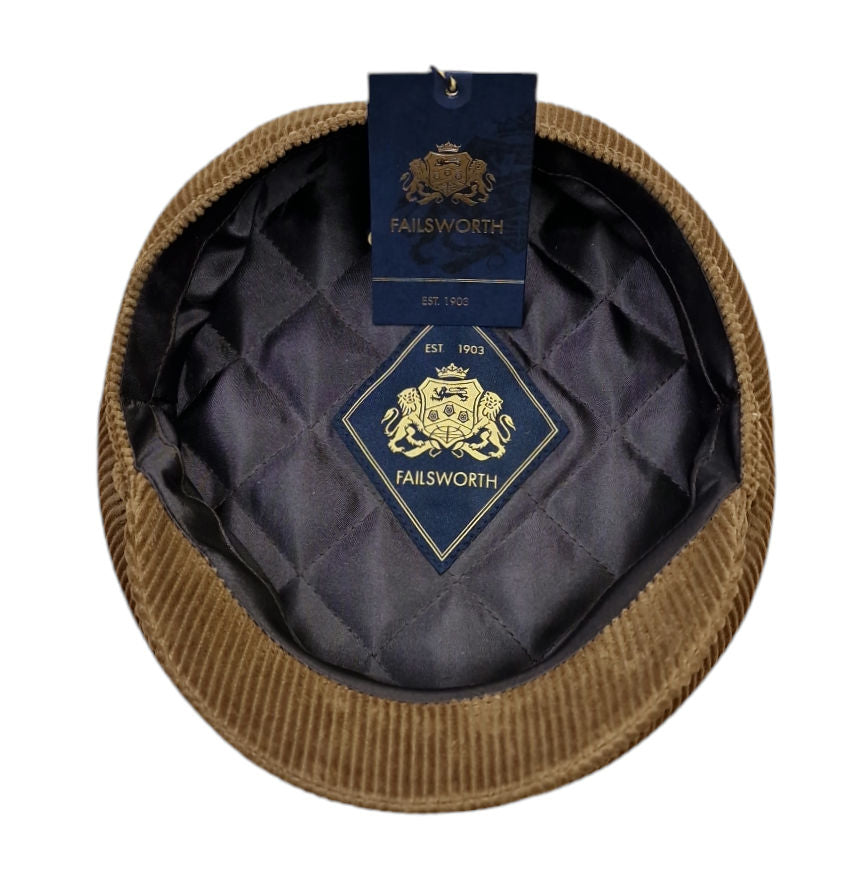 Failsworth Corduroy Mariner Cap - Fawn image 1