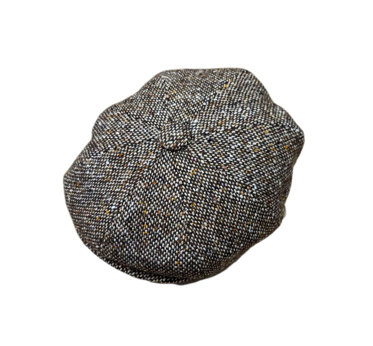 Olney Redford Baker Boy Cap - Brown Salt n Pepper image 0