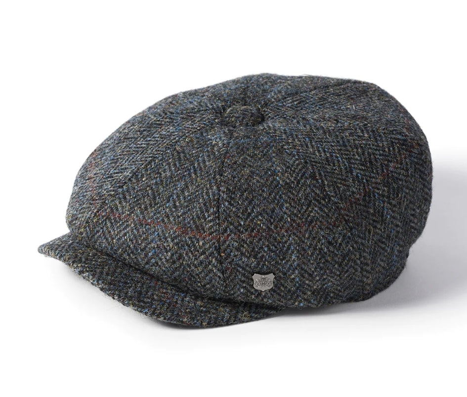 Failsworth Carloway 2012 Urban Baker Boy Cap – Blue Panecheck image 2