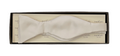 Pure Silk Self-Tie Bow Tie – White image 0