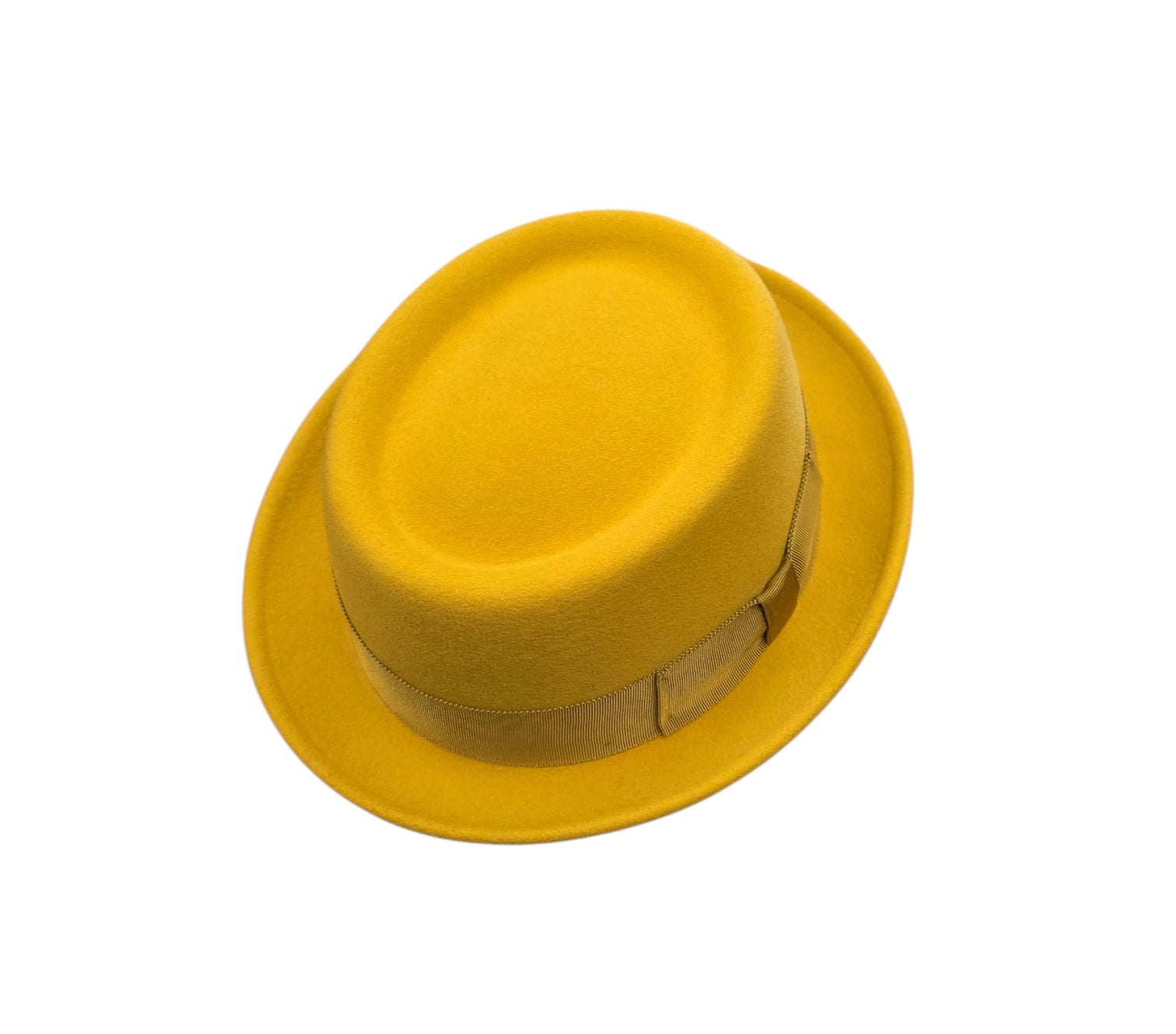 Bailey Darron Pork Pie Hat – Satin Brass image 0