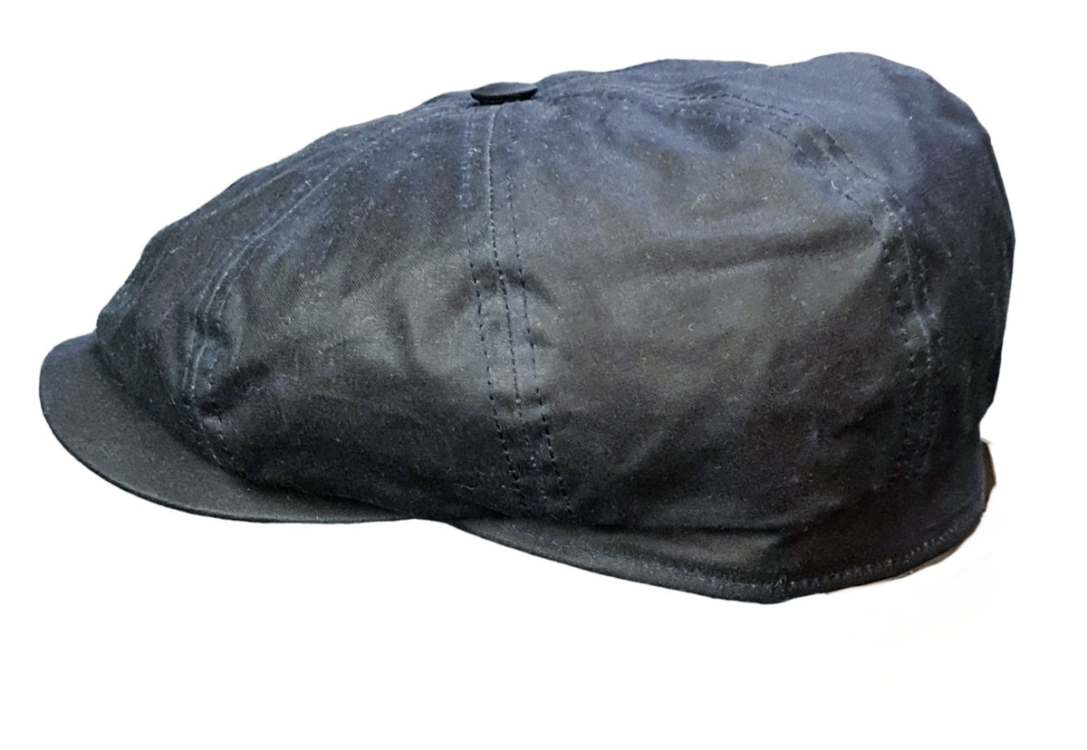 CCC Ltd Rutland Urban Baker Boy Cap  - Navy Waxed Cotton  image 2