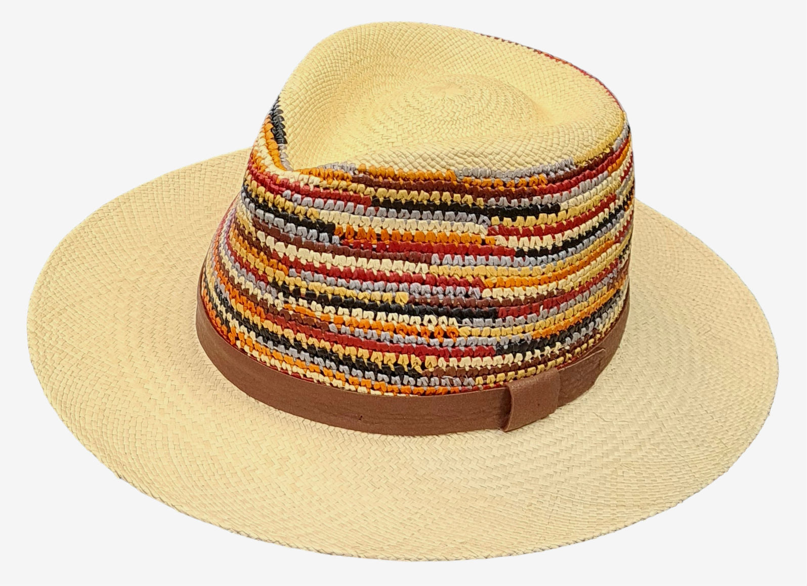 Bailey Tasmin Wide Brim Panama Hat – Natural image 3