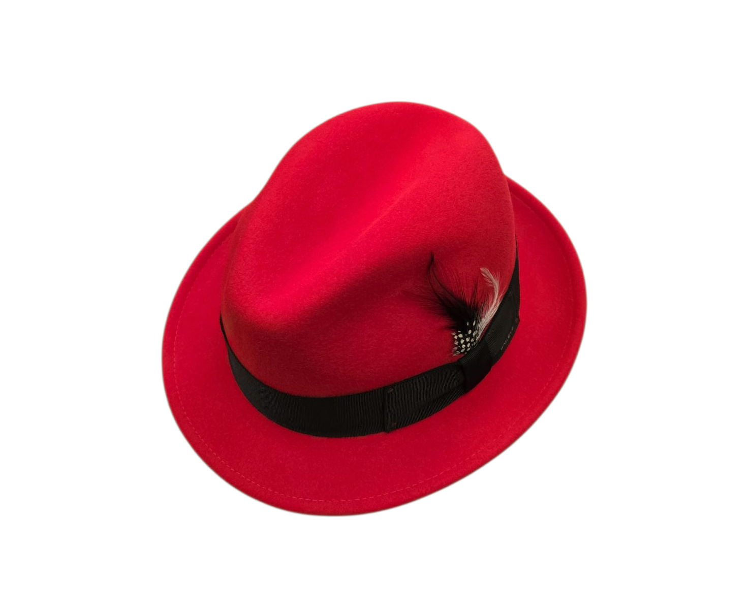 Bailey Tino Wool Felt Trilby – Red image 0
