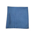 Pure Silk Polka Dot Hankie - French Blue image 0