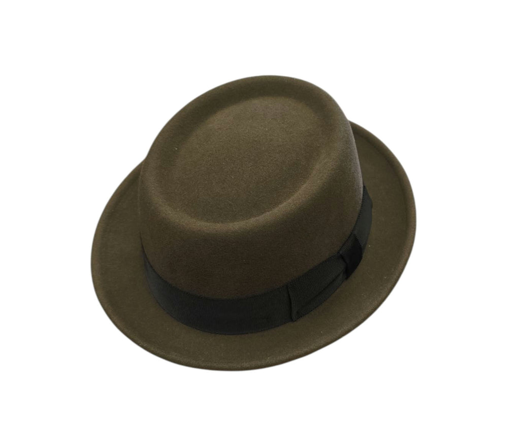 Bailey Darron Pork Pie Hat – Serpent Bronze Lovat image 0