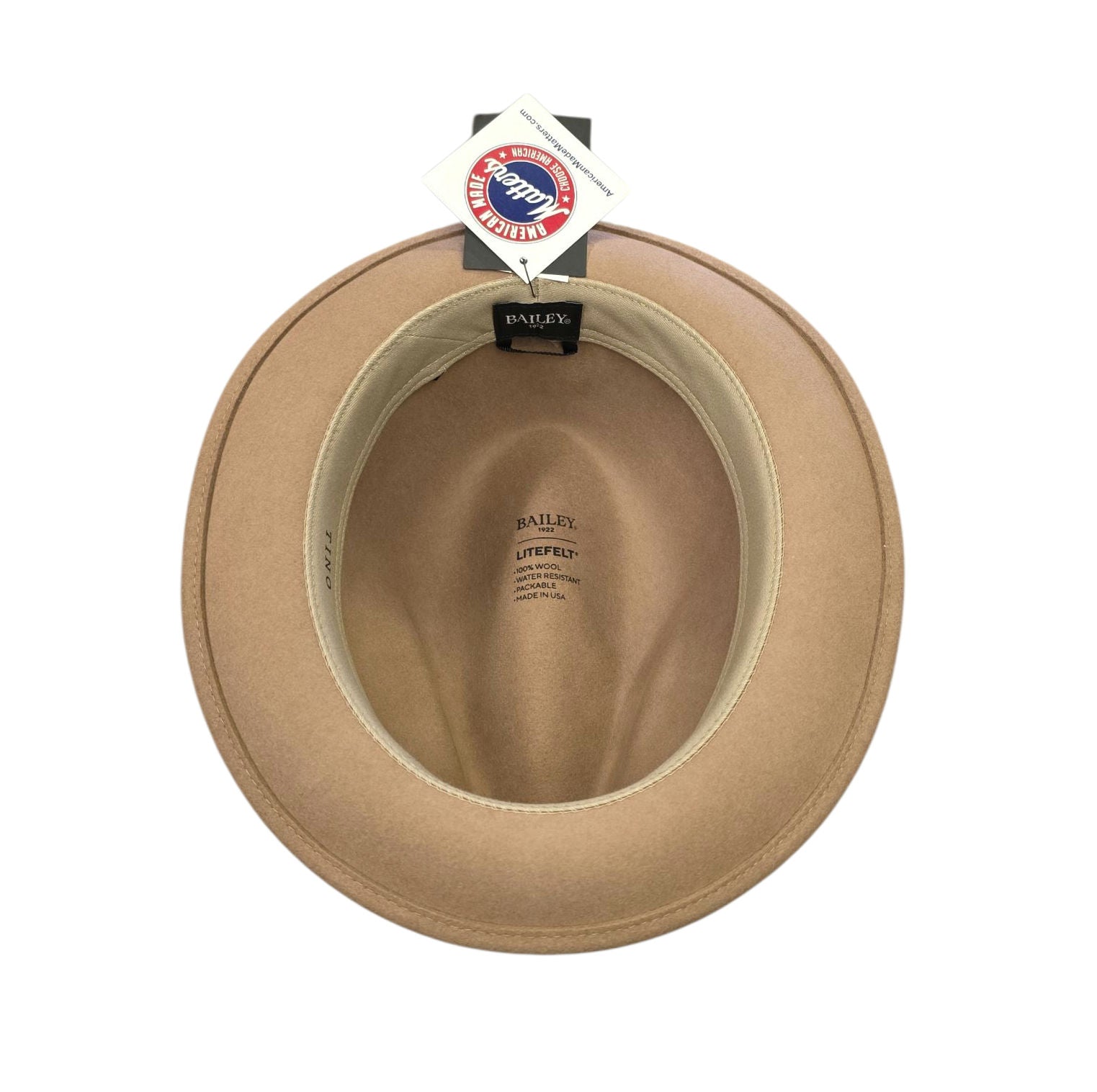 Bailey Tino Wool Felt Trilby – Amphora image 1