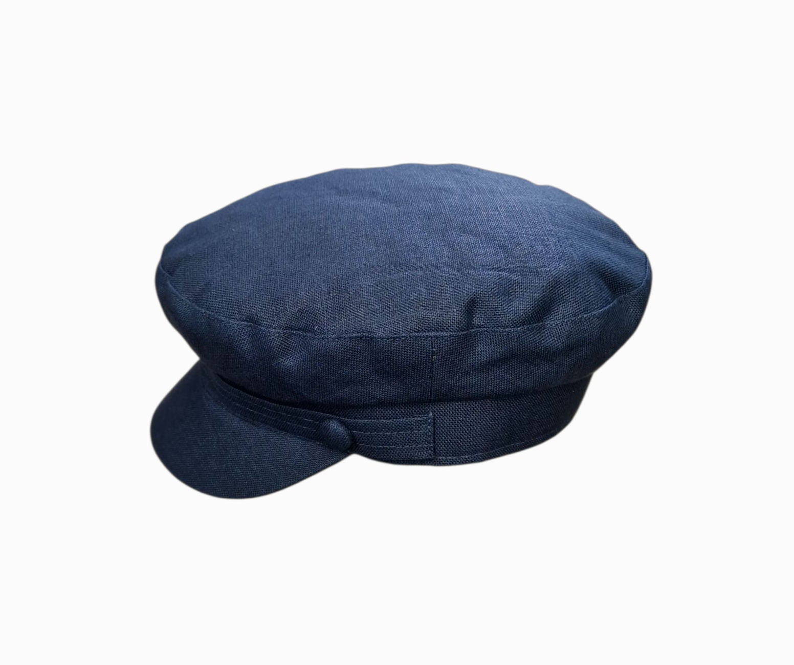 Failsworth Linen Mariner Cap – Navy image 1