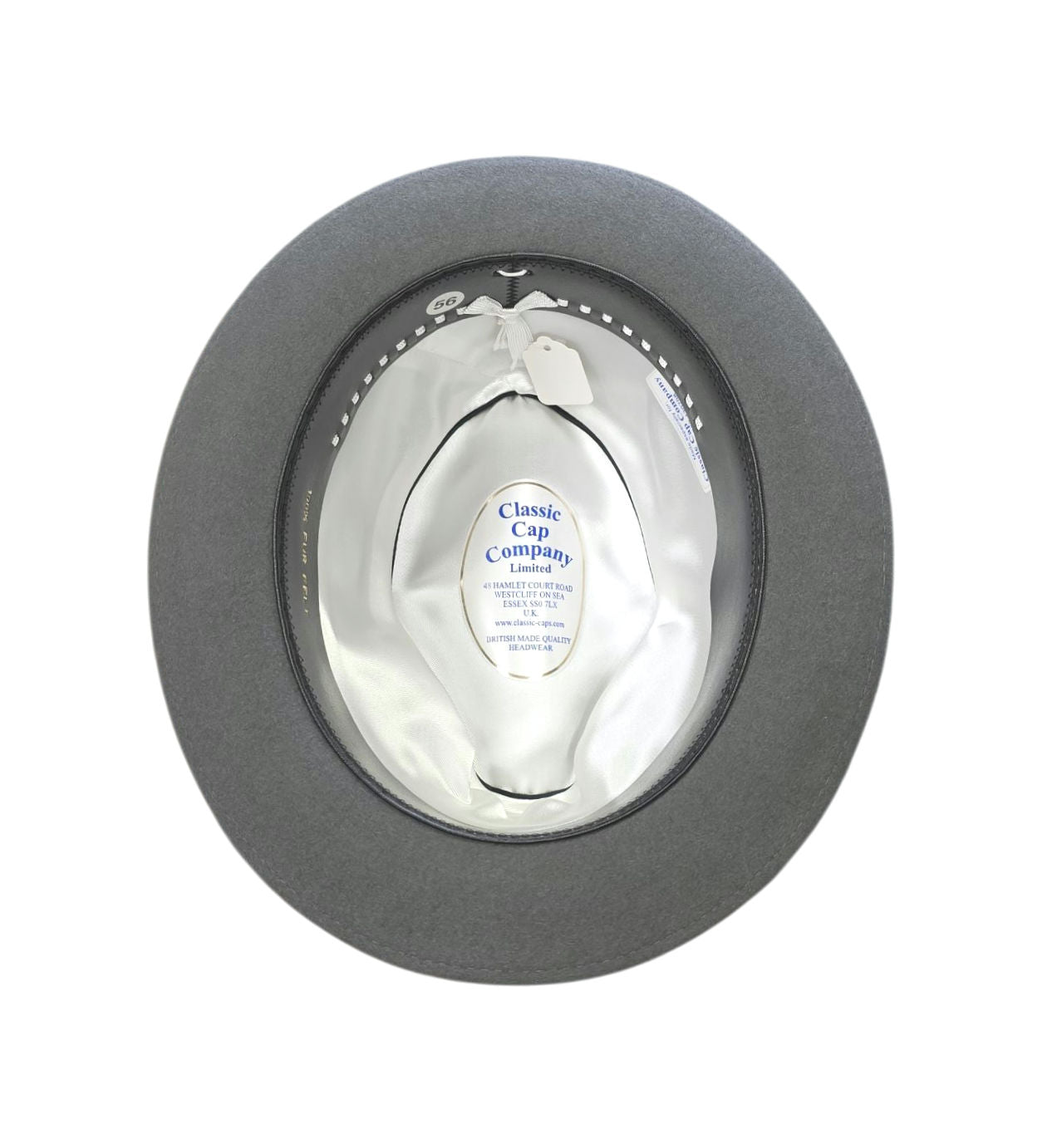 CCC Ltd Bondo Trilby Hat – Light Grey image 1