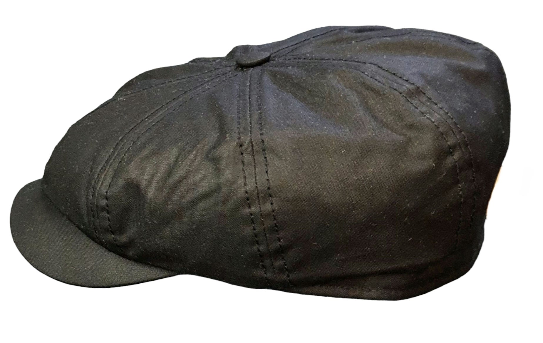 CCC Ltd/Herald and Heart Rutland Cap – Black Waxed Cotton image 2
