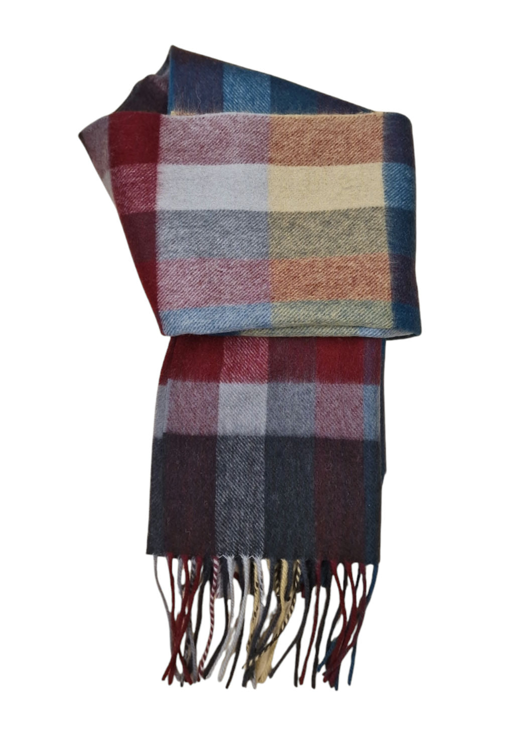 Failsworth Pattern 507 Lambswool Scarf – Rupert Check image 0