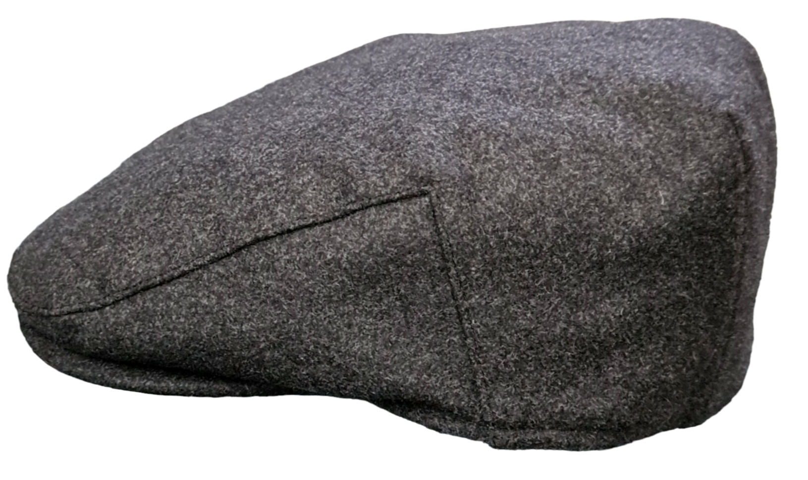 Failsworth London Cheesecutter Wool Melton Flat Cap – Grey image 2