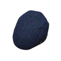 Failsworth London Cheesecutter 3302 – Blue Herringbone Harris Tweed Flat Cap image 0