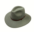 Akubra Coober Pedy - Blue Grass Green Authentic Aussie Hat with Opal Accent image 0